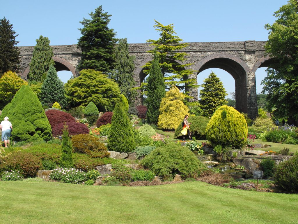 Viaduct from Kilver Court Gardens