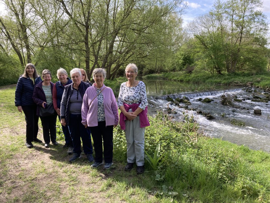 The Short Distance Walking Group at Avoncliff