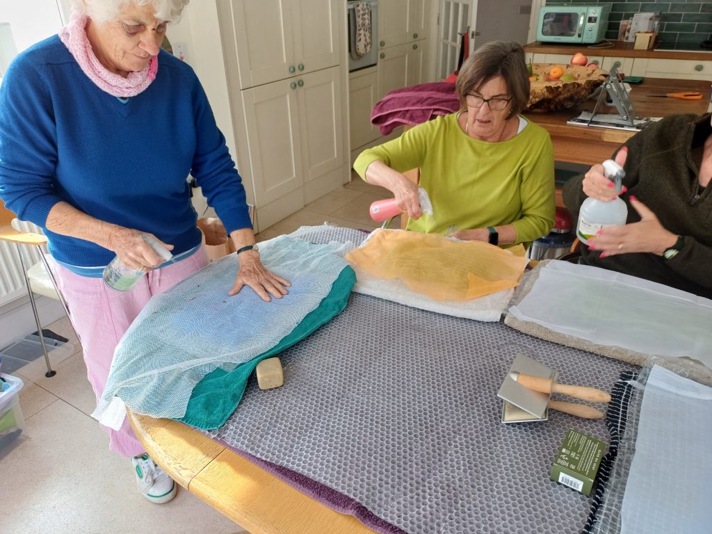 Wet Felters working