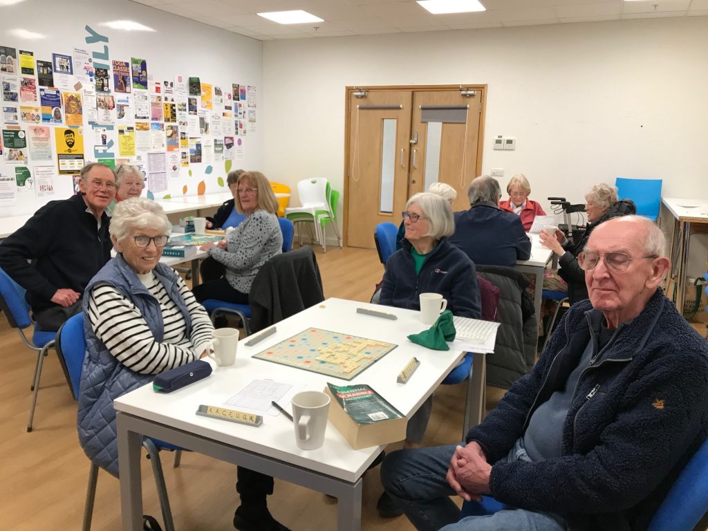 The Scrabble Group in action!