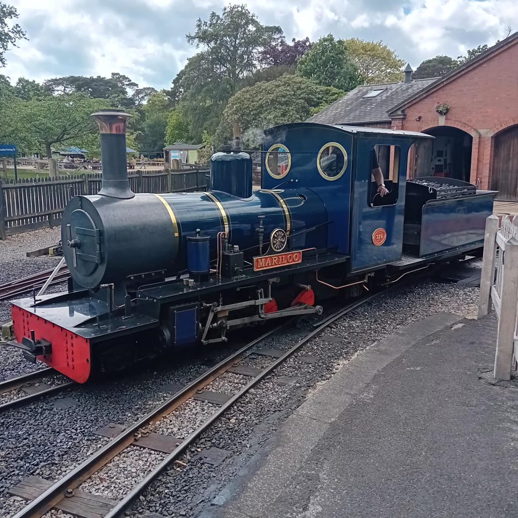 Exbury Gardens train