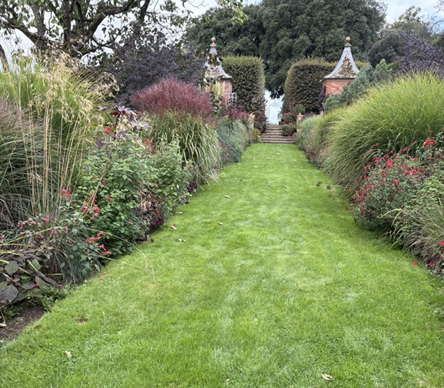 Hidcote flower beds
